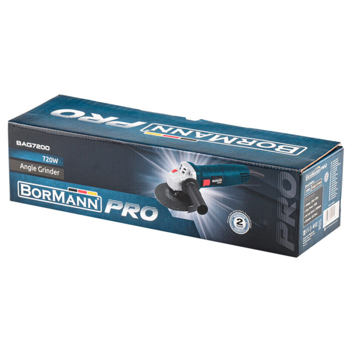 BORMANN Pro BAG7200 Γωνιακός Τροχός 720W,Φ125mm - Image 4