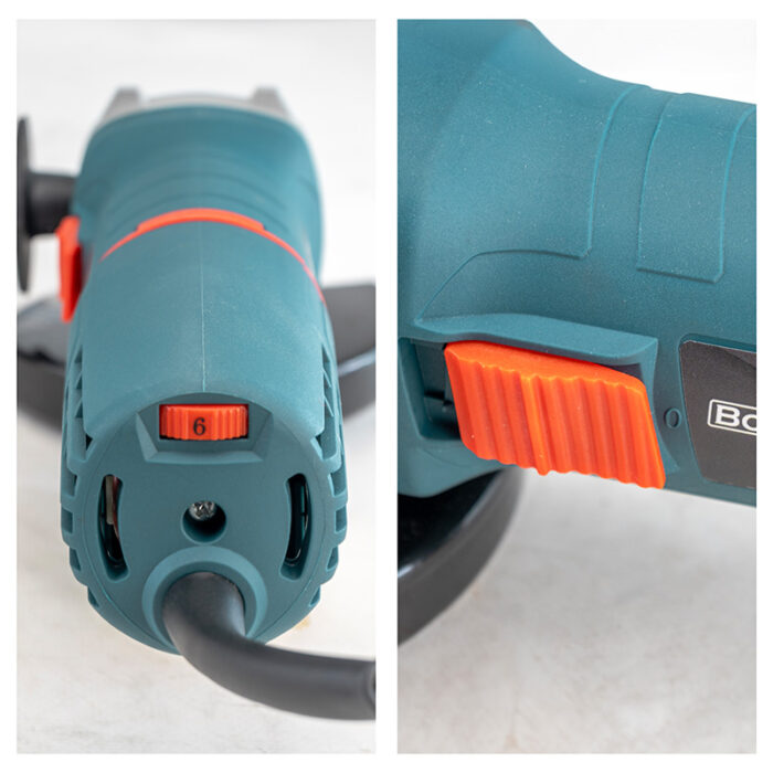 BORMANN BAG8000 Γωνιακός Τροχός Ρυθμιζόμενος 840W,Φ125mm - Image 2