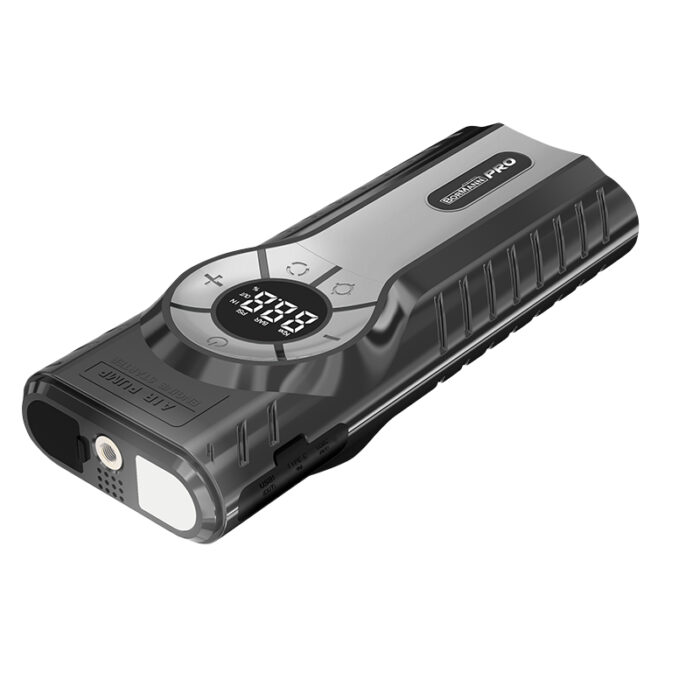 BORMANN Pro ΒΒC1500 Εκκινητής Μπαταρίας Αυτοκινήτου 1200Α, Power Bank 12000mAh,Τρόμπα,LED Φως - Image 2