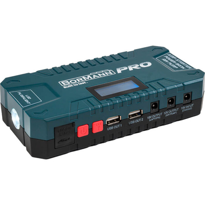 BORMANN Pro BBC8520 Εκκινητής & Power Bank 12000Mah/500Α
