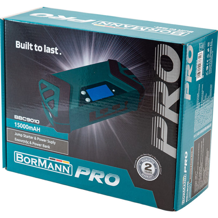 BORMANN Pro BBC9010 Εκκινητής & Power Bank 15000Mah/600Α - Image 6