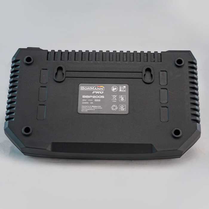 BORMANN Pro BBP2005 Φορτιστής Διπλής Μπαταρίας 20V Li-Ion-2X4Ah-3A-Pro - Image 6