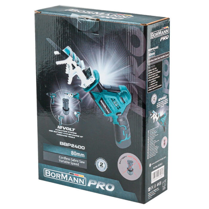 BORMANN Pro BBP2400 Πριόνι Κλαδέματος Μπαταρίας 12V, SOLO - Image 8