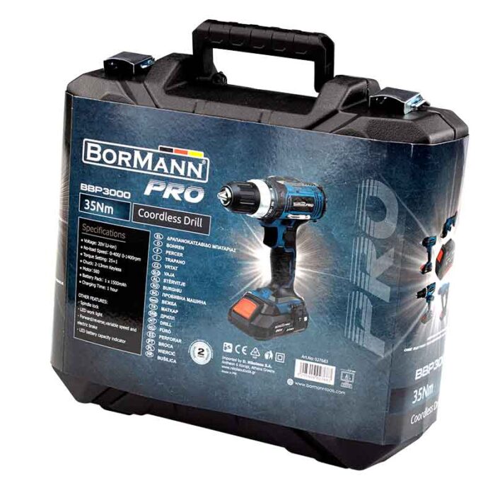 BORMANN Pro BBP3000 Δραπανοκατσάβιδο Μπαταρίας - Image 5