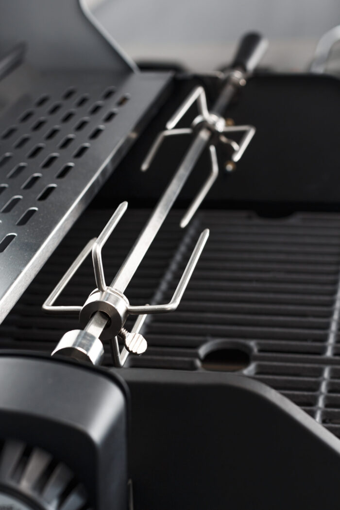 BORMANN Elite BBQ1260 Σούβλα Ψησίματος 100cm με Μοτέρ για BBQ5100 - Image 9