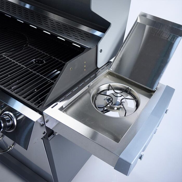 BORMANN Elite BBQ5040 Ψησταριά Υγραερίου Prime 3+1 Εστιών Luxury Type - Image 3