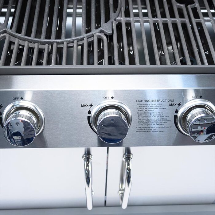 BORMANN Elite BBQ5040 Ψησταριά Υγραερίου Prime 3+1 Εστιών Luxury Type - Image 10
