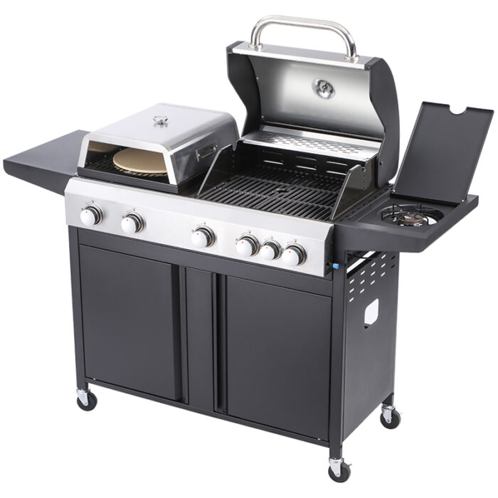 BORMANN Elite BBQ5060 Ψησταριά Υγραερίου 3 σε 1 Combo Grill - Image 3