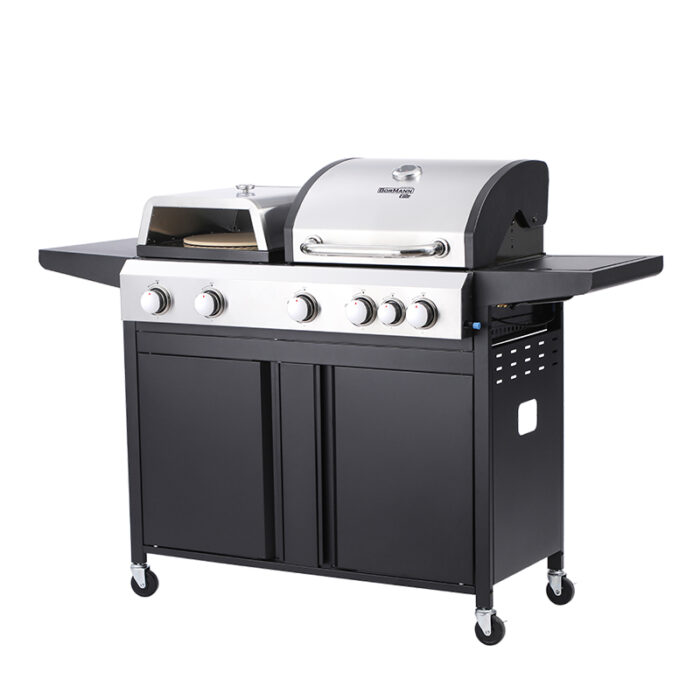 BORMANN Elite BBQ5060 Ψησταριά Υγραερίου 3 σε 1 Combo Grill - Image 5
