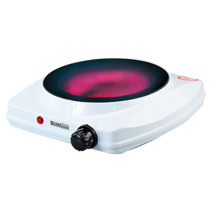 BORMANN Elite BEP3100 Eστία Κεραμική 1500W,Μονή,Φορητή,Φ185mm,Λευκό - Image 2