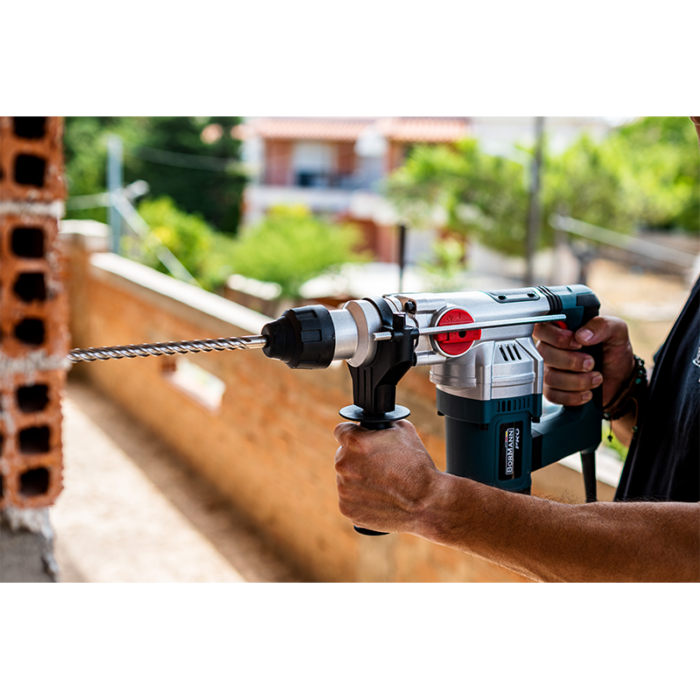 BORMANN Pro BPH3100 Σκαπτικό Περιστροφικό Πιστολέτο SDS-Plus 1200W 5J - Image 9