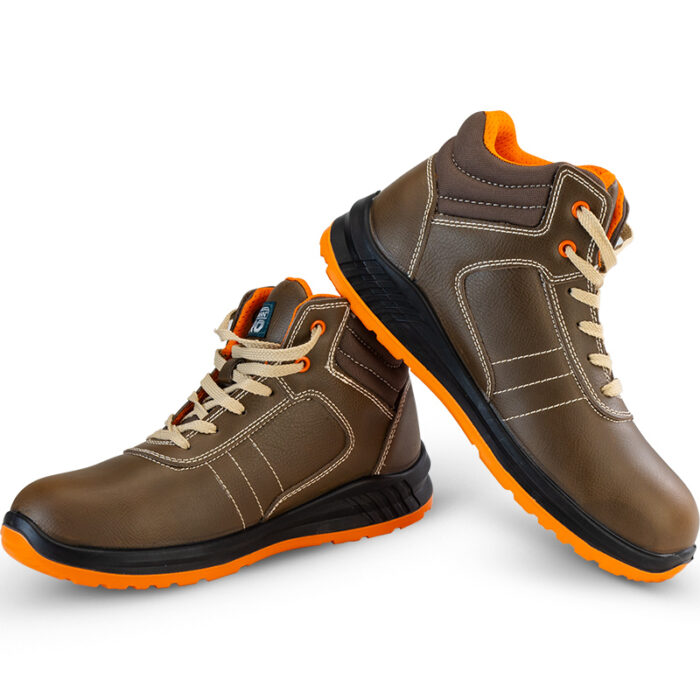 BORMANN Pro BPP8152 Μποτάκι Εργασίας O1, Δέρμα Nubuck, Dover No.42 - Image 3
