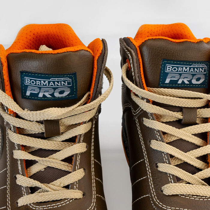 BORMANN Pro BPP8152 Μποτάκι Εργασίας O1, Δέρμα Nubuck, Dover No.42 - Image 5