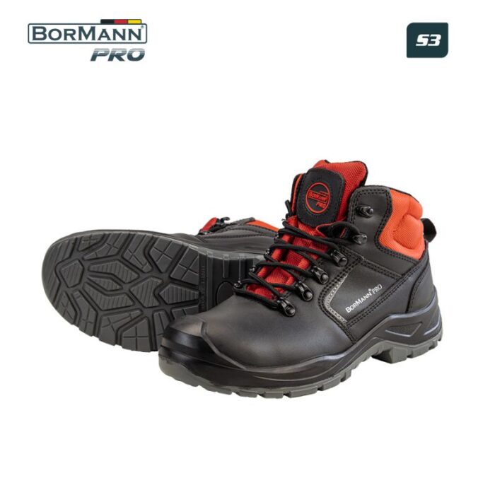 BORMANN Pro BPP8206 Μποτάκια Ασφαλείας S3 LG SR Αδιάβροχο Leon No 46