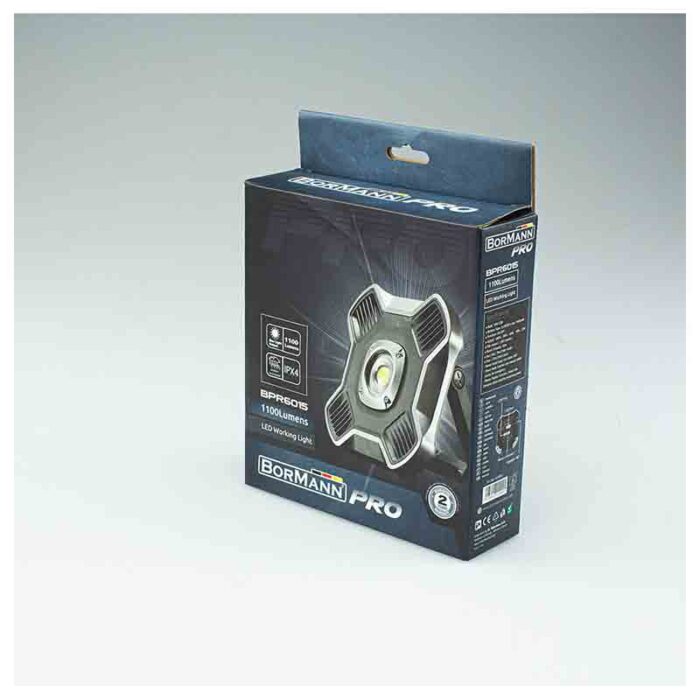 BORMANN Pro BPR6015 Προβολέας Led Επαναφορτιζόμενος 10W, 1100Lm - Image 3