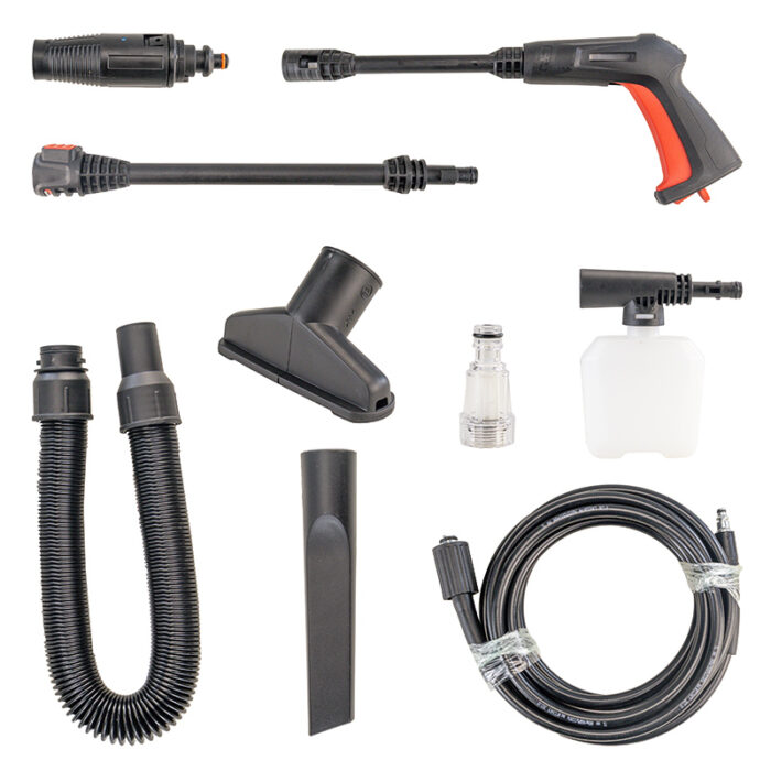 BORMANN Pro BPW3130 Πλυστικό Υψηλής Πίεσης 1600W,130Bar,480Lt Και Σκούπα Υγρών Στερεών 800W - Image 9