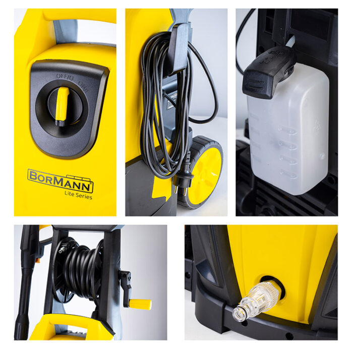 BORMANN BPW3210 Πλυστικό Υψηλής Πίεσης 2400W, 180Bar, 480L/H - Image 2