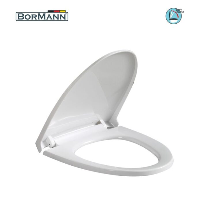BORMANN BTW1070 Κάλυμμα Λεκάνης Aries Soft Close 2280gr, Duroplast 445x360mm