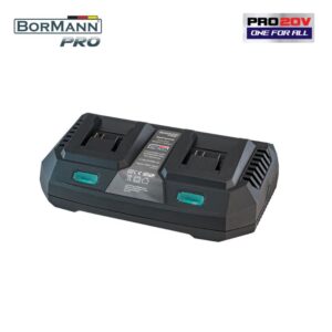 BORMANN Pro BBP2005 Φορτιστής Διπλής Μπαταρίας 20V Li-Ion-2X4Ah-3A-Pro