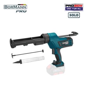 BORMANN Pro BBP3610 Πιστόλι Σιλικόνης Φύσιγγας 310ml/Σαλαμιού 600ml,Ρυθμιζόμενο, SOLO