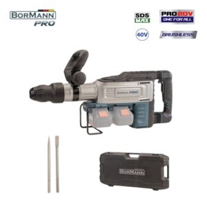 BORMANN Pro BBP5320 Κατεδαφιστικό Πιστολέτο Μπαταρίας SDS-Max Brushless 40V, SOLO