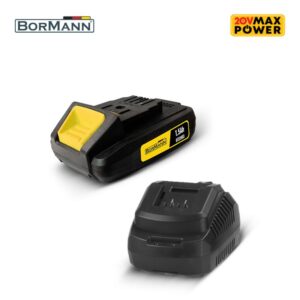 BORMANN BCD2605 Σετ Μπαταρία 18V,1x1.5Ah + Φορτιστής 2.0Α