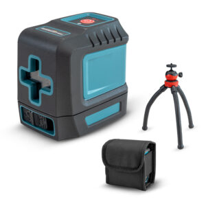 BORMANN Pro BDM6700 Αλφάδι Laser Σταυρού Red Line 15M, Σετ Με Εύκαμπτο Mini Τρίποδο 30cm