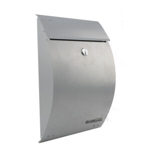 BORMANN BMB1000 Γραμματοκιβώτιο Μ22xΠ7xΥ30cm,Ασημί