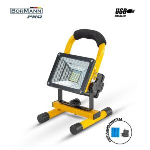 BORMANN BPR5000 Προβολέας Led Επαναφορτιζόμενος 30W