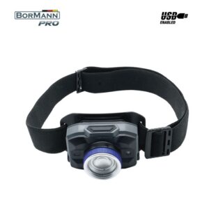 BORMANN Pro BPR6031 Φακός Κεφαλής Επαναφορτιζόμενος,450Lm,Αδιάβροχος