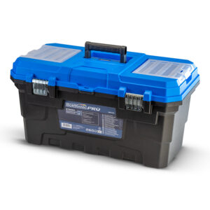 BORMANN Pro BTB3314 Εργαλειοθήκη Χειρός Πλαστική "Wolf",Μεταλλικά Κουμπώματα & Ταμπακέρα