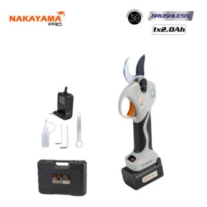 NAKAYAMA Pro EC1350 Ψαλίδι Κλάδου Μπαταρίας 16.8V, Brushless,Προοδευτική Κοπή 0-25/0-32mm,740gr