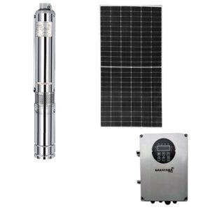 NAKAYAMA Pro NP2230 Αντλία Νερού με Φωτοβολταικό 96V,750W,Μέγιστο Μανομετρικό 95m,Σετ 3 Πάνελ 1650W