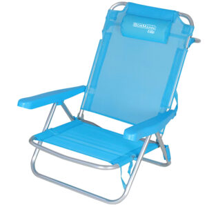 BORMANN Elite BSP1178 Καρέκλα Παραλίας Ρυθμιζόμενη CANCUN,με Μαξιλαράκι