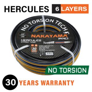 NAKAYAMA Pro GH5900 Λάστιχο Hercules 6 Επιστρώσεις 15m 1/2"