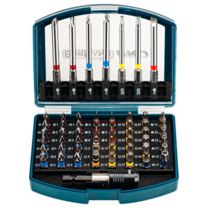 BORMANN Pro BHT1610 Σετ Μύτες & Αντάπτορας,ΑτσάλιS2, 56τεμ