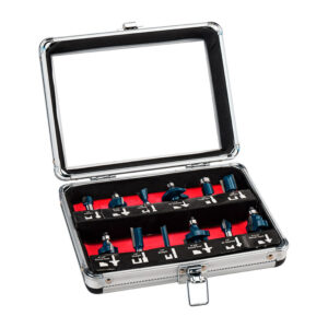 BORMANN Pro BHT1620 Σετ Φρέζες Ρούτερ 8mm,12τεμ