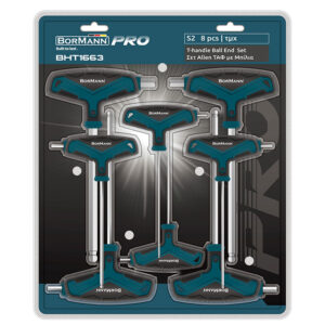 BORMANN Pro BHT1663 Σετ 8Τμχ Allen Ταφ Με Μπίλια