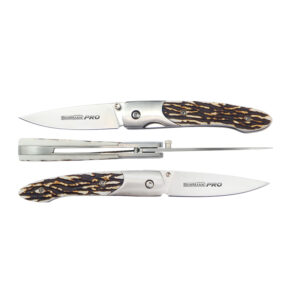 BORMANN Pro BHT7597 Σουγιάς Ανοξείδωτος με Λαβή-Εφέ Κέρατο Ελαφιού 180mm