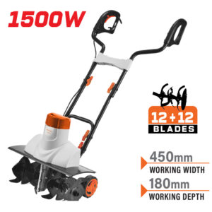 NAKAYAMA MB2120 Σκαπτικό Ηλεκτρικό 1500W,45cm, 12+12 Μαχαίρια